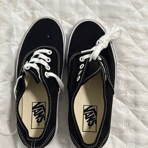 Vans Black and White Women's Sneakers